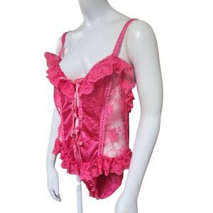 Vintage Delicates Pink Teddy (L)